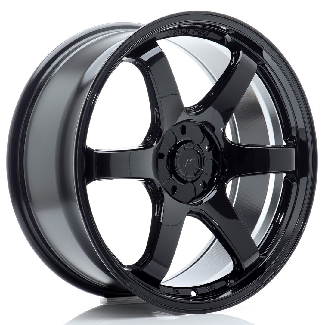 JR Wheels SL03 19x8 ET20-35 5H BLANK Gloss Black