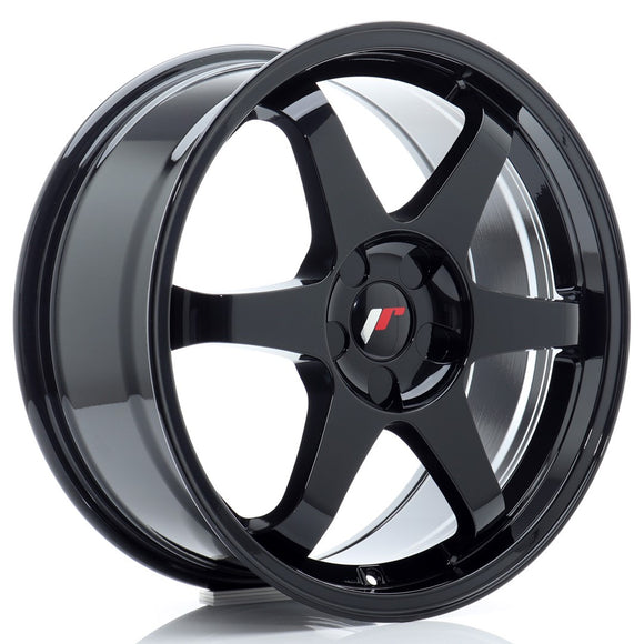 JR Wheels JR3 18x8 ET40 5x112 Gloss Black