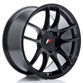 JR Wheels JR29 17x8 ET20-38 BLANK Gloss Black