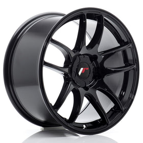 JR Wheels JR29 17x9 ET20-38 BLANK Gloss Black