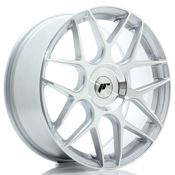 JR Wheels JR18 18x7,5 ET36 5x112 Silver Machined