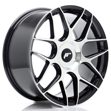JR Wheels JR18 18x8,5 ET35 5x112 Black Machined