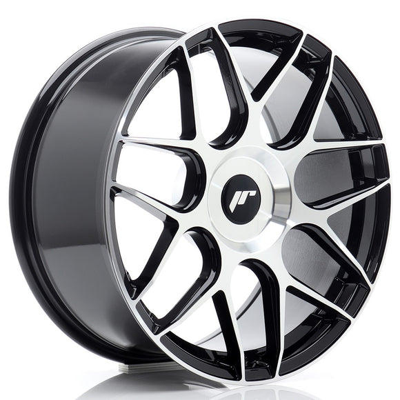 JR Wheels JR18 18x8,5 ET45 5x112 Black Machined