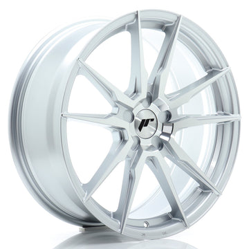 JR Wheels JR21 19x8,5 ET43 5x108 Silver Machined