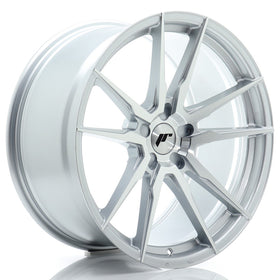 JR Wheels JR21 20x10 ET40 5x112 Silver Machined