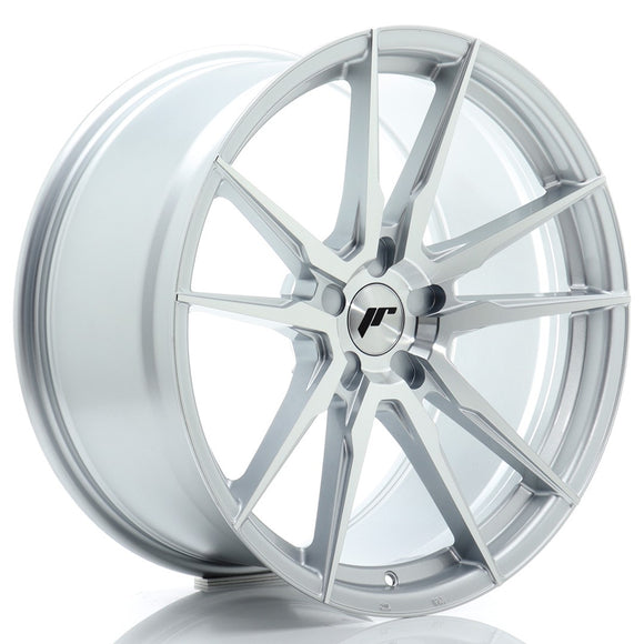 JR Wheels JR21 20x10 ET40 5x112 Silver Machined