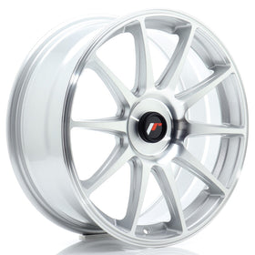 JR Wheels JR11 18x7,5 ET40 5x114,3 Silver Machined