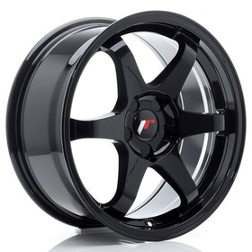 JR Wheels JR3 17x8 ET20-35 BLANK Gloss Black