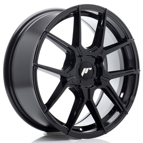 JR Wheels JR30 17x7 ET20-40 BLANK Gloss Black