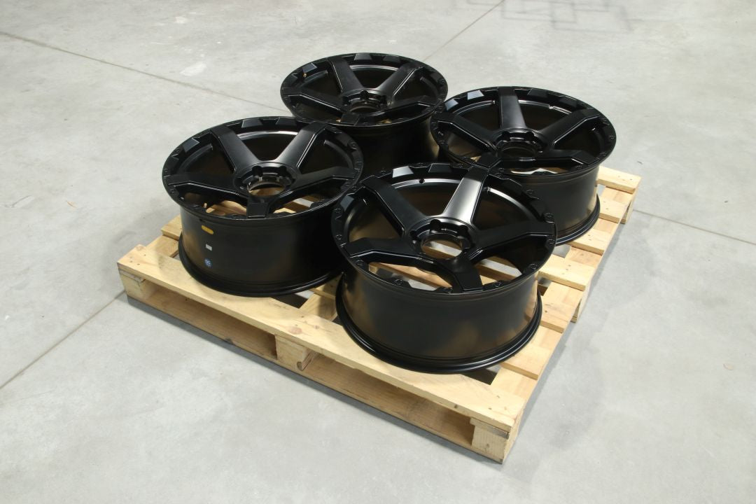 Set of JRX5 20x9 ET20 6x139,7 Matt Black