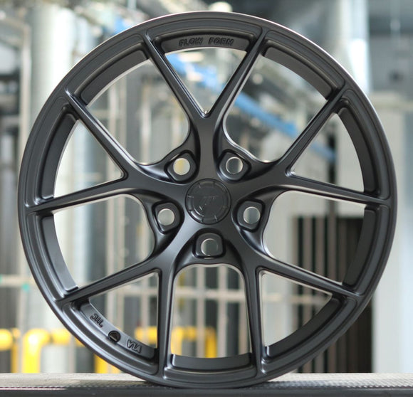 JR Wheels SL01 18x8 Matt Black