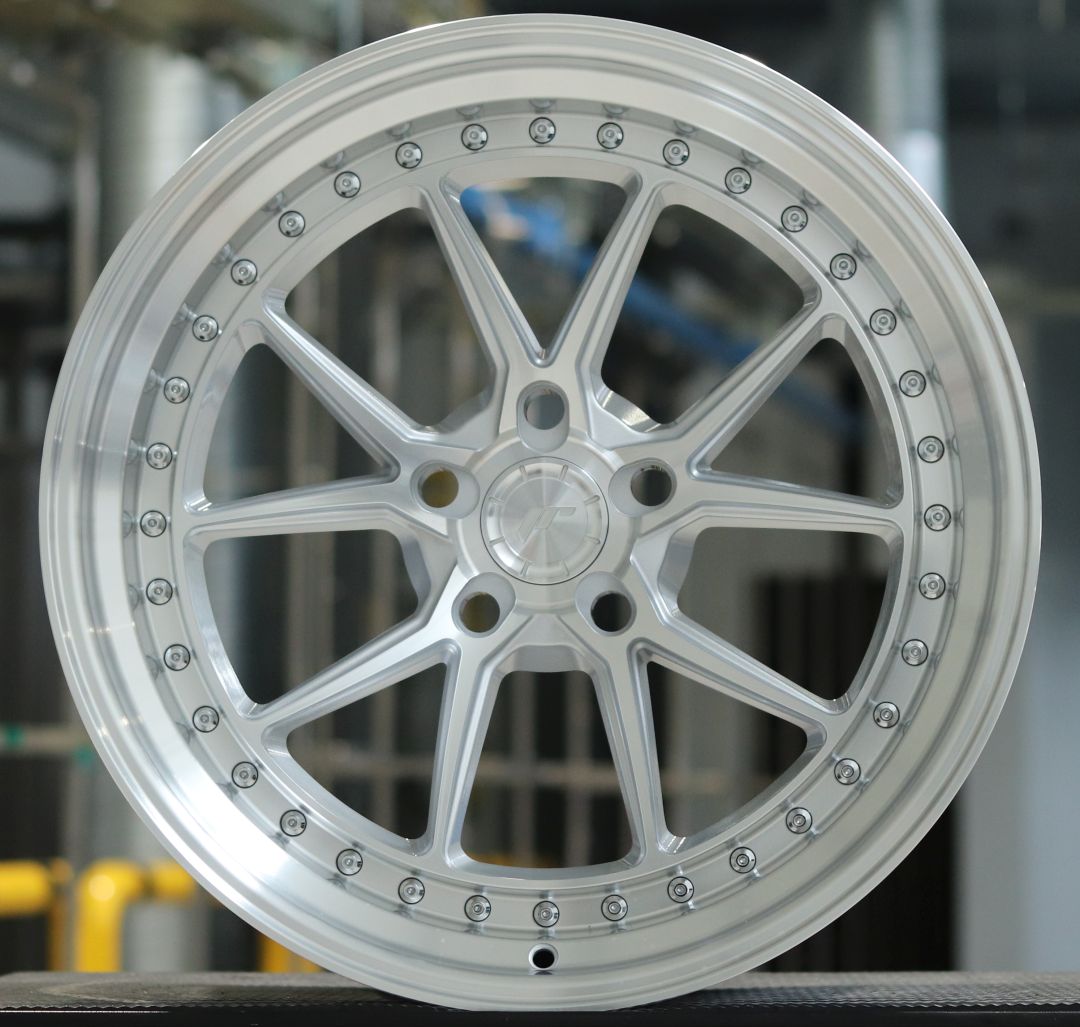 JR Wheels JR39 19x10 Silver Machined Face