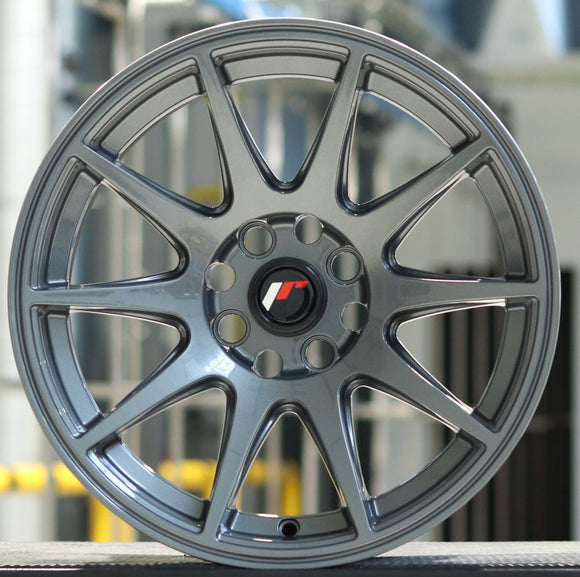 JR Wheels JR11 15x8 Gloss Light Gunmetal