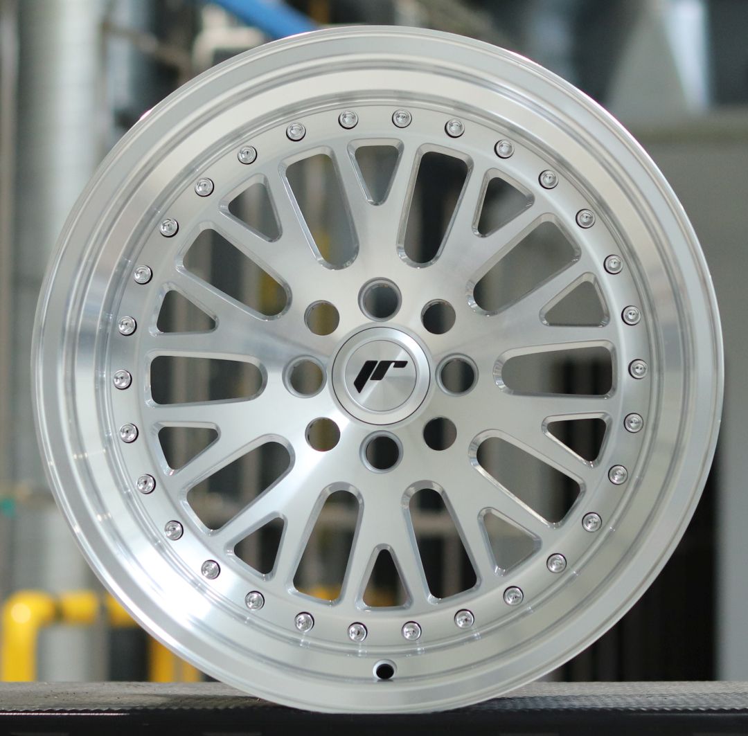 JR Wheels JR10 16x9 Silver Machined Face | J. Leite Pneus