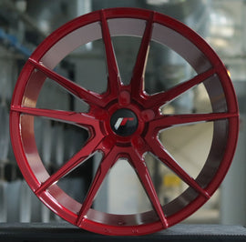 JR Wheels JR21 20x10 Platinum Red