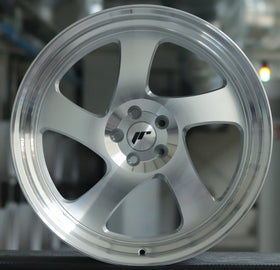 JR Wheels JR15 19x10 Silver Machined