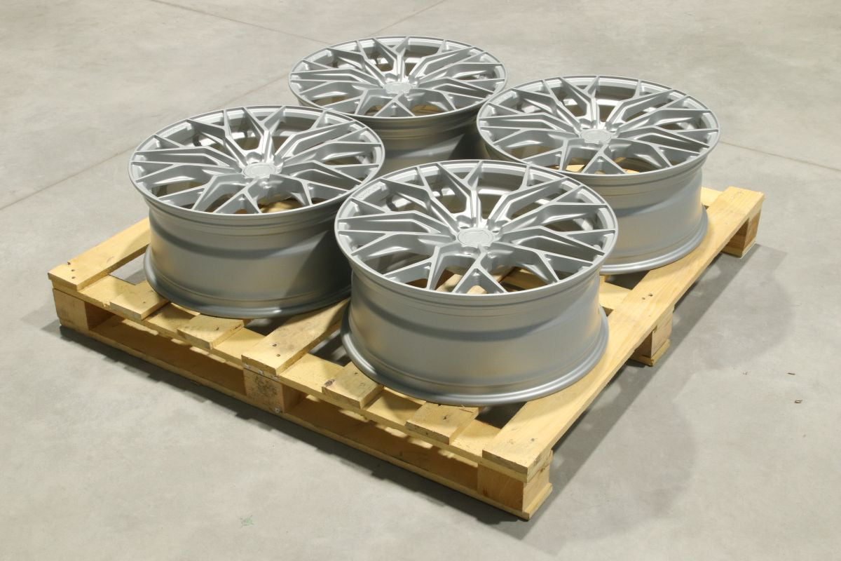 Set of CVR1 20x8,5 ET45 5x112 Matt Silver