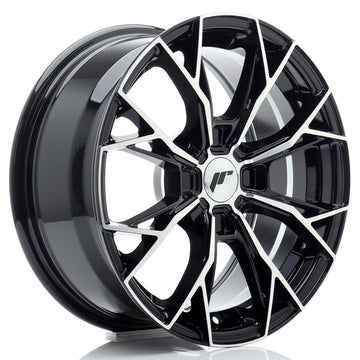 JR Wheels JR49 16x7 ET25 4x108 Gloss Black Machined