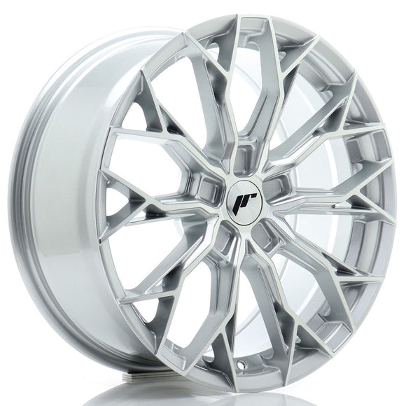 JR Wheels JR49 18x8 ET20-42 5H BLANK Silver Machined Face