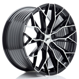 JR Wheels JR49 19x9 ET20-40 5H BLANK Gloss Black Machined Face