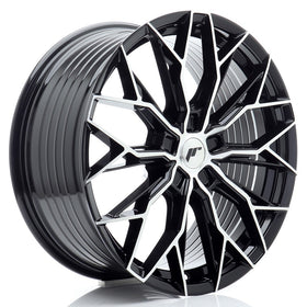 JR Wheels JR49 20x9 ET20-51 5H BLANK Gloss Black Machined Face