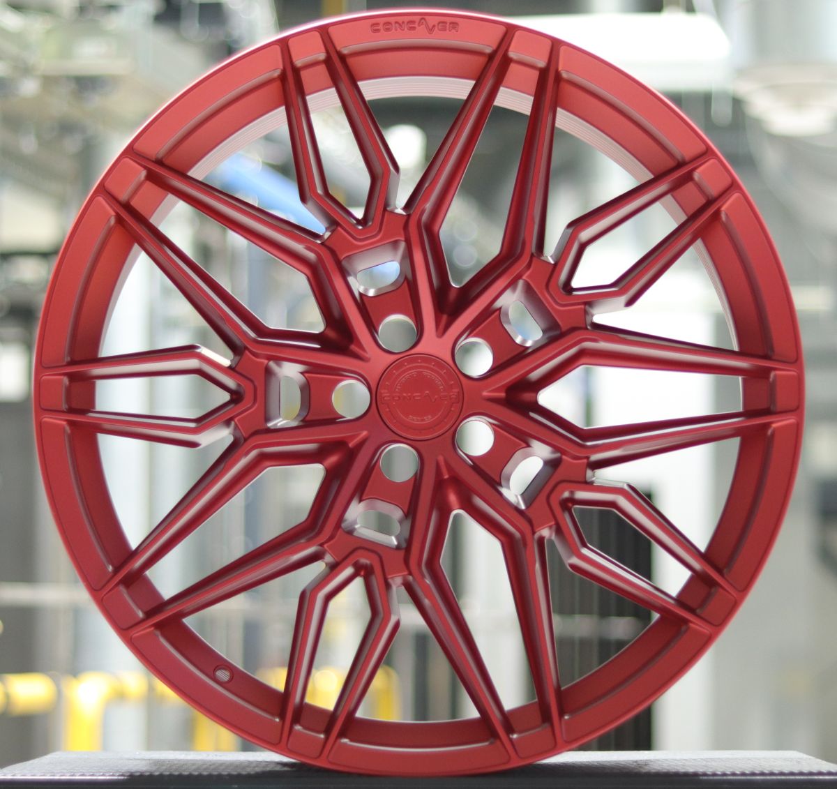 Concaver CVR6 22x10,5 Matt Candy Apple Red