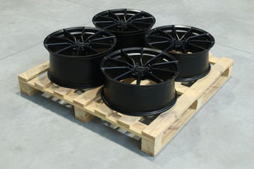 Set of SL02 19x9 ET20 + 19x8 ET40 5x112 Matt Black