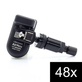 48pcs AirMax TPMS V2 Sensor 315+433MHz Metal Black