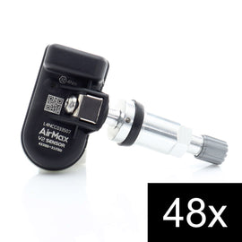 48pcs AirMax TPMS V2 Sensor 315+433MHz Metal Silver