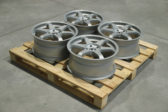 Set of JR3 18x8 ET40 5x114,3 Gloss Silver