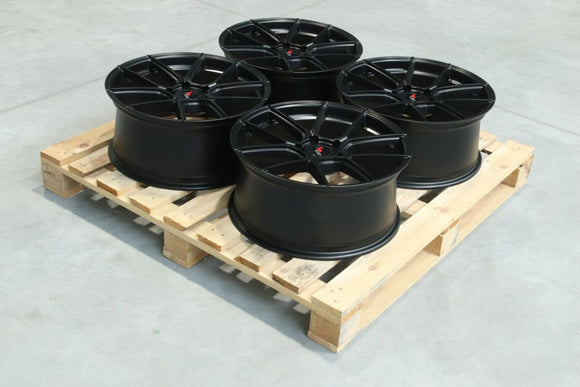 Set of JR30 19x8,5 ET43 5x120 Matt Black