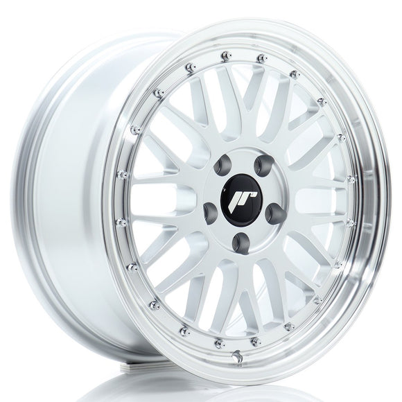 JR Wheels JR23 17x7,5 ET40 5x112 Hyper Silver w/ Machined Lip