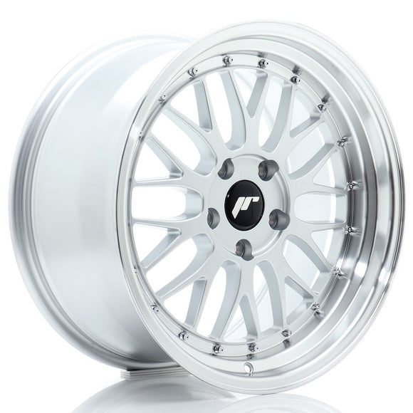 JR Wheels JR23 18x9,5 ET35 5x120 Hyper Silver w/ Machined Lip