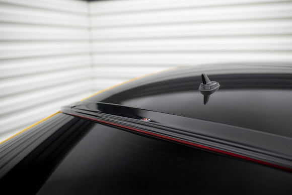 The extension of the rear window Vw Arteon