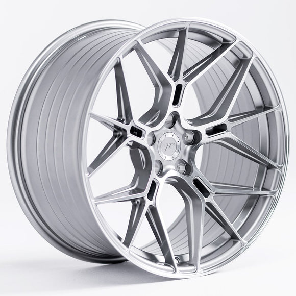 JR Wheels JR51 20x10,5 ET15-35 5H BLANK Titanium Machined Face