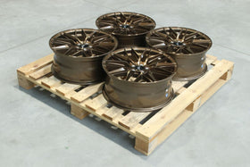 Set of JR28 18x7,5 ET40 5x100 Platinum Bronze