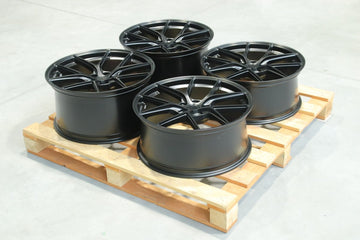 Set of SL01 20x8,5 ET35 + 20x10 ET45 5x120 Matt Black