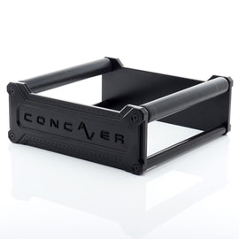 Concaver Premium Forged Rolling Wheel Stand Black