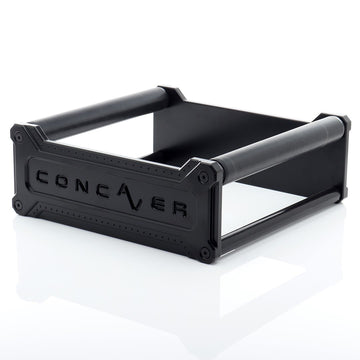 Concaver Premium Forged Rolling Wheel Stand Black
