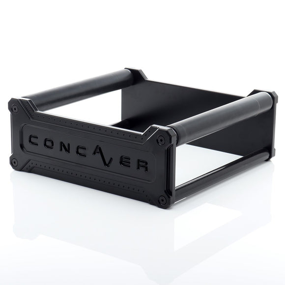 Concaver Premium Forged Rolling Wheel Stand Black