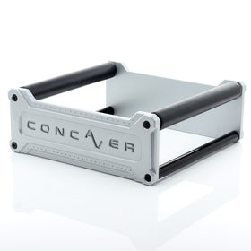 Concaver Premium Forged Rolling Wheel Stand Silver