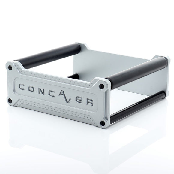 Concaver Premium Forged Rolling Wheel Stand Silver