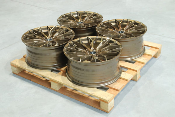 Set of JR49 20x9 ET20 5x114,3 Platinum Bronze