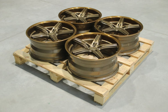 Set of CVR9 20x8,5 ET33 5x112 Gloss Bronze
