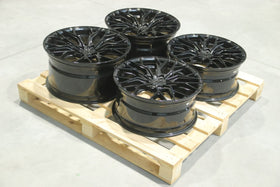 Set of CVR1 19x8,5 ET45 + 20x10 ET48 5x120 Platinum Black