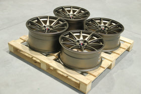 Set of JR11 19x8,5 + 19x9,5 ET35 5x120 Matt Bronze