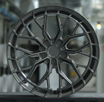 JR Wheels JR48 18x8 Hyper Gray