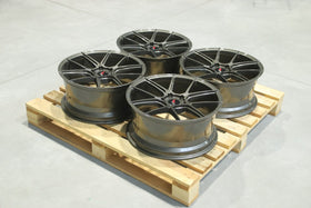 Set of JR30 19x8,5 ET40 5x114,3 Hyper Gray