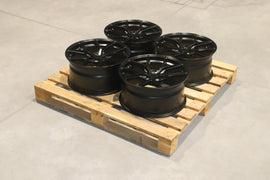 Set of SL01 18x8,5 ET38 5x114,3 Matt Black