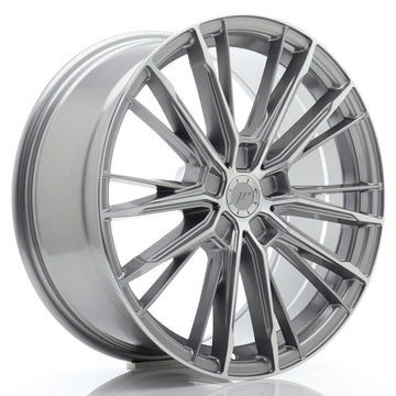 JR Wheels JR52 19x8,5 ET20-45 5H BLANK Titanium Machined Face